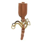 Tofficu Brida sin Bocado Ajustable para Caballo de Pu Acolchada Suave, Cabezada de Entrenamiento para Equitación Occidental, Control Cómodo para Competición y Paseo Prolongado