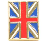 Tofficu Broche Forma de Bandera Nacional Reino Unido, Alfiler de Metal Esmaltado, Pin de Solapa Patriótico para Ropa, Decoración Creativa para Eventos y Festivales
