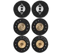 Tofficu Broches Magnéticos de Cuero Auténtico para Bolsos 3 Cm, Cierre Redondo Cosido a Mano, 3 Piezas para Bricolaje, Accesorios de Costura y Confección, Cierre Seguro y Resistente