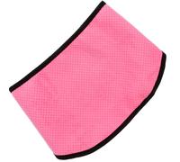 Tofficu Bufanda Refrescante para Perros Tamaño M, Pañuelo Triangular Transpirable de Verano Tejido Frío, Collar Enfriador para Mascotas, Toalla Refrescante para Perros Pequeños Rosa