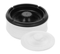 Tofficu Cenicero Inteligente Hogar y Coche Purificador de Aire Recargable, Color Marfil, Pequeño Tamaño, Filtro Integrado, Adecuado para Oficina y Espacios Interiores