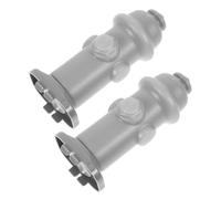 Tofficu Columna de Orina para Perros 2 Piezas, Guía para Entrenamiento de Cachorros, Accesorio Plástico Gris para Interior, Bandeja Higiénica para Hacer Pipí, Fácil Limpieza y Uso