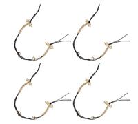 Tofficu Contador de Cuentas Manual de Latón para Meditación y Oración Budista, 2 Unidades para DIY Pulsera de Cuentas, Herramienta Portátil para Contar Oraciones y Tasbih en Eventos