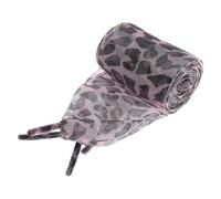 Tofficu Cordones Planos de Leopardo para Zapatos 110 Cm de Largo y 4 Cm de Ancho Cordones de Zapatillas Estampados para Mujer y Hombre de Zapatos para Botas y Uso Diario