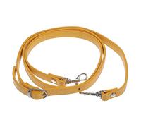 Tofficu Correa para Bolso Ajustable Amarilla De Piel Sintética De 120 Cm, Repuesto Resistente para Bolsos De Hombro y Uso Casual Mujer