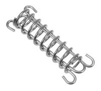 Tofficu Correa Resorte Amortiguador de Acero Inoxidable 304, Tamaño Mediano, Capacidad de Tensión 22 Kg, Cuerda de Amarre para Perros para Senderismo y Entrenamiento al Aire Libre