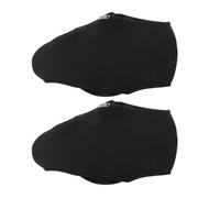 Tofficu Cubrezapatillas Talla L 39-44 para Patines de Hockey y Hielo en Neopreno Negro Protección contra Arañazos y Ajuste Ceñido para Pistas Urbanas