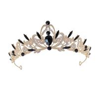 Tofficu Diadema de Boda Gemas de Imitación Estilo Princesa Diseño Único en Aleación de Zinc y Acrílico Resistente al Óxido para Prom y Sesión de Fotos