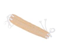 Tofficu Esponja Natural de Lufa para Baño y Exfoliación Corporal, Esponja Vegetal Larga para Espalda y Cuerpo, Color Beige, Herramienta Exfoliante para Hombres y Mujeres