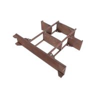 Tofficu Estantería de Exhibición de Antigüedades de Madera de Pollo Alas, Soporte de Curiosidades en Forma de Árbol, Decoración para Sala de Estar y Escritorio, Estante de Almacenamiento