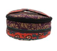 Tofficu Estuche para Aceites Esenciales de Lona Compartimentos, 1 Unidad para Botellas de 5Ml, 10Ml y 15Ml, Almacenamiento Práctico para Viaje y Uso Diario