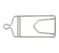 Tofficu Gancho de Carne de Acero Inoxidable Resistente para Colgar Pollo y Bacon Gancho de Carnicero Práctico para Asar y Procesar Carnes Accesorio Duradero para Cocina y Carnicería