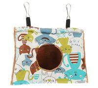 Tofficu Hamaca para Loros de Invierno, Nido Colgante Cómodo y Duradero para Pájaros Pequeños, Adecuado para Descanso en Jaulas