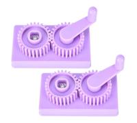 Tofficu Herramientas de Quilling para Manualidades 2 Piezas, Enrollador y Rizador de Papel para Filigrana, Diseño Compacto y Portátil para Artesanía Diy, Herramienta Profesional