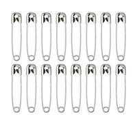 Tofficu Imperdibles de Hierro para Ropa 19 Mm, 1728 Piezas Mini Clips de Pasador para Manualidades, Bricolaje y Costura, Alfileres de Fijación Seguros para Proyectos de Acolchado