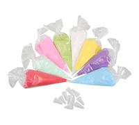 Tofficu Kit de 8 Piezas de Pegamento Simulado para Manualidades, Arcilla Batida de 100g en Bolsa, Colores Blanco, Amarillo, Rosa, Verde Menta, Verde Fruta y Rojo, Adecuado