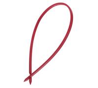 Tofficu Kit de Enrutamiento de Cables para Automóvil, Plástico Rojo, | Herramienta Extractora para Audio y Bocina, Guía de Esquinas, Instalación de Cableado, Bricolaje y Taller