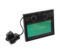 Tofficu Lente de Soldadura Solar Automática LCD para Casco Oscurecimiento Instantáneo Protección UV Ir Resistente Altas Temperaturas Accesorio Profesional para Soldadores Construcción y