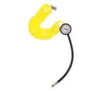 Tofficu Manguera Del Compresor De Aire Flexible De Poliuretano Pu Resorte 5 Metros Conector Hembra Metálico Para Reparación Automotriz Taller