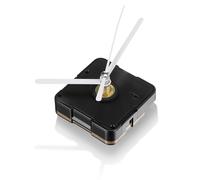 Tofficu Mecanismo de Reloj de Pared Movimiento Reemplazable y Manecillas white, Accesorio sin Marco Adecuado para Reparación Doméstica