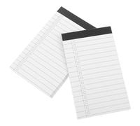 Tofficu Mini de Notas A7 6 Cuadernos Desprendibles Papel Rayado para Planificación y Organización en Trabajo, Hogar y Estudio