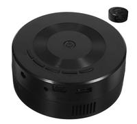 Tofficu Mini Proyector Hogar Proyector para Teléfono Proyector De Luz para Proyector Compatible con Duplicación De Teléfono Proyector De Telefono Abdominales Black