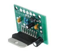 Tofficu Módulo Amplificador Audio DC Placa Estéreo bajo Ruido Compacto Kit DIY Electrónica