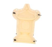Tofficu Molde de pabellón de columnas romanas moho de moldes de columnas romanas molde de columna feng shui molde de estampado de moldes de el plastico Beige