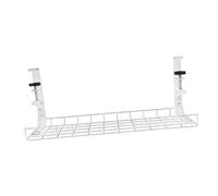 Tofficu Organizador de Cables Bajo Escritorio Soporte de Gestión de Cables sin Taladrar Rack Durable para Oficina y Hogar Color Negro