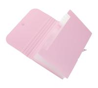 Tofficu Organizador para Placas de Estampación de Uñas Libreta Plegable Transparente Resistente al Polvo y Arañazos Almacenamiento Compacto para Plantillas de Nail Art Color Púrpura