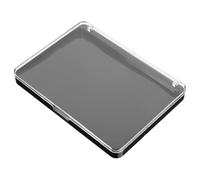 Tofficu Paleta de Sombras de Ojos Vacía Magnética Negra, Bandeja Pequeña para Maquillaje Reutilizable y Portátil, Paleta Vacía para Cosméticos Adecuado para Viaje y Diy, 1 Unidad