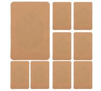 Tofficu Parches Autocalentables de Moxibustión Jengibre y Artemisa, 50 Unidades de Tela No Tejida para Cuello, Hombros y Cintura, Almohadillas Térmicas Portátiles para Aliviar Dolores