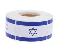 Tofficu Pegatinas De Bandera De Israel Para Decoración De Parachoques y Planificadores Diy Adhesivo Resistente Residuos