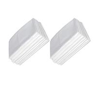 Tofficu Película para Conejeras Desechable Grande, 100 Piezas, PE | Jaula y Conejera, Diseño Plegable, Simplifica la Limpieza, Formato Transparente