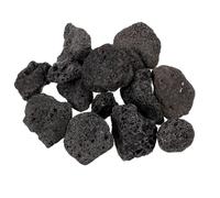 Tofficu Piedras Volcánicas Negras y Aptas para de Cultivo en Agua para Acuario, Natural de Porosa, Mejora el Ambiente Acuático