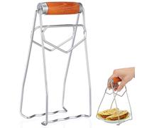 Tofficu Pinza de Sujeción para Placas de Cocina, Acero Inoxidable Acabado Resistente al Calor, Adecuada para Platos y Utensilios en Cocinas Profesionales