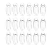 Tofficu Pinzas Cabello de Plástico Transparentes Pequeñas 4 CM 60 Piezas, Pinzas de Cocodrilo para Niñas y, Ideales para Peinados Diarios y Actividades al Aire Libre