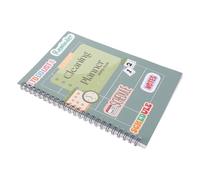 Tofficu Planificador de Limpieza Portátil Diseño Interactivo en Papel Color Verde Claro para Organización del Hogar y Tareas Diarias en Trabajo y Casa