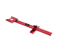 Tofficu Plantilla Mejora la para Fresado Aleación de Ranuras Fresadora de Herramienta de Aluminio Base Roja Que Estabilidad de Bordes para Carpintería