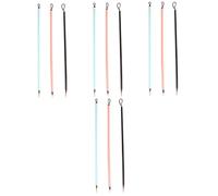Tofficu Pluma De Gancho Escobillas Escobas Pinceles Nail Art Bolígrafos De Colores Marcadores De Punta Fina Pincel De Punta Fina Pincel para Caligrafía El Plastico 3 Piezas X 4