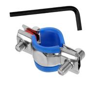Tofficu Protector Ajustable para Silla de Oficina Tamaño Φ25-28, Kit Anti-hundimiento Abrazaderas de Plástico y Acero Inoxidable, Tornillo Regulable para Sillas Ejecutivas en Oficina