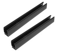 Tofficu Protector de Bordes para Parabrisas de Carrito de Golf Clips Plásticos Resistentes 12.59X1.57X1.18 Pulgadas Accesorios para Carritos de Golf