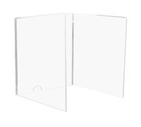 Tofficu Protector de Escudo Transparente para Báscula Electrónica de Laboratorio 200x200x200 Mm, Acrílico 3 Mm a Prueba de Viento y Polvo, Cubierta Protectora para Escala Digital