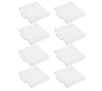 Tofficu Protector de Interruptor contra Incendios 8 Piezas, Cubierta Transparente Antipolvo para Botón de Emergencia, Material Plástico Resistente para Uso Interior y Exterior, Compatible