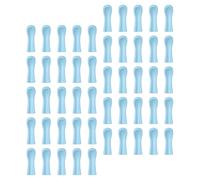 Tofficu Puntas de Silicona para Limpiador de Oídos, 100 Unidades, Tamaño 12 X 3,5 Mm, Fundas Flexibles y Reutilizables para Extracción Segura de Cerumen, Accesorios para Limpieza de Oídos