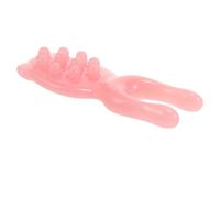 Tofficu Raspador de Masaje Facial de Resina para Puntos de Acupuntura, Masajeador Nasal Multifuncional Pequeño, Palo de Acupuntura Corporal Rosa para Estimular Circulación y Cuidado Piel