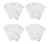 Tofficu Recambios para Planificador A6 20 Hojas Doble Cara, Hojas de Programación Mensual sin Fecha, Insertos para Agenda y Rastreador de Presupuesto, Organizador Flexible para Oficina