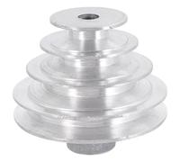 Tofficu Rueda de Polea de Aluminio para Taladro de Banco Diseño Pagoda, Asiento Alto y Ligera para Talleres Domésticos y Tareas de Perforación