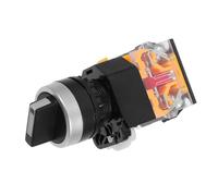 Tofficu Selector Giratorio de Posiciones Autoblocante Interruptor de Cambio Acv Knob para Montaje Panel Resistente y Fácil de Usar