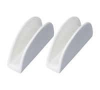 Tofficu Servilletero de Cerámica para Cocina y Comedor, 2 Piezas, Diseño Estable y Compacto, Porta Pañuelos Adecuado para Restaurantes, Bares y Uso Doméstico, Decoración Funcional